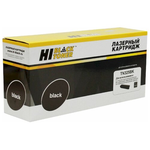 Картридж Hi-Black HB-TN-325BK, 4000 стр, черный картридж sakura tn325bk для brother черный 4000 к hl 4140cn hl 4150cdn hl 4570cdw hl 4570cdwt dcp 9055cdn dcp 9270cdn mfc 9460cdn mfc 9465cdn mfc 9970cdw