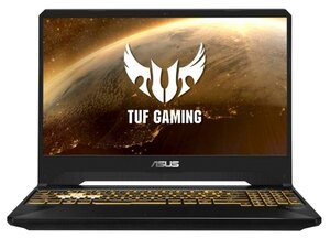Ноутбук ASUS TUF Gaming FX505DT-BQ317 (1920x1080, AMD Ryzen 5 2.1 ГГц, RAM 16 ГБ, SSD 256 ГБ, HDD 1000 ГБ, GeForce GTX 1650, без ОС)