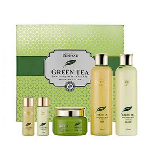 фото Набор deoproce green tea total solution 3