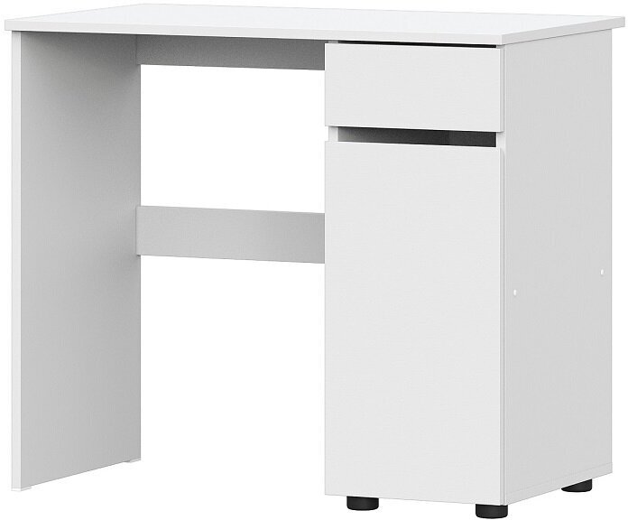фото Модульная система "Токио" Стол письменный Белый текстурный / Белый текстурный