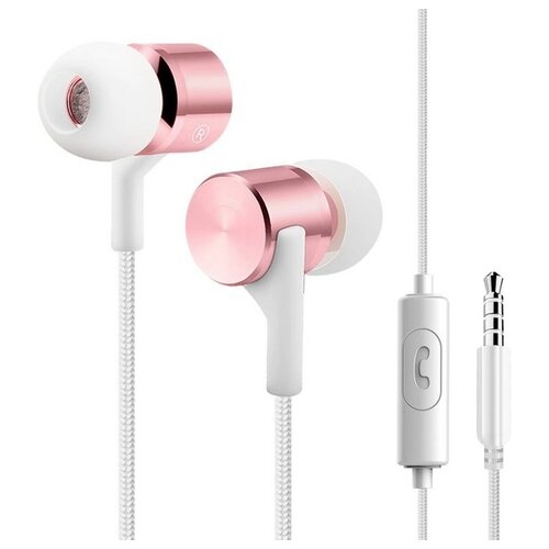 Наушники Gorsun C8 mini jack 35 mm rose gold 24900₽