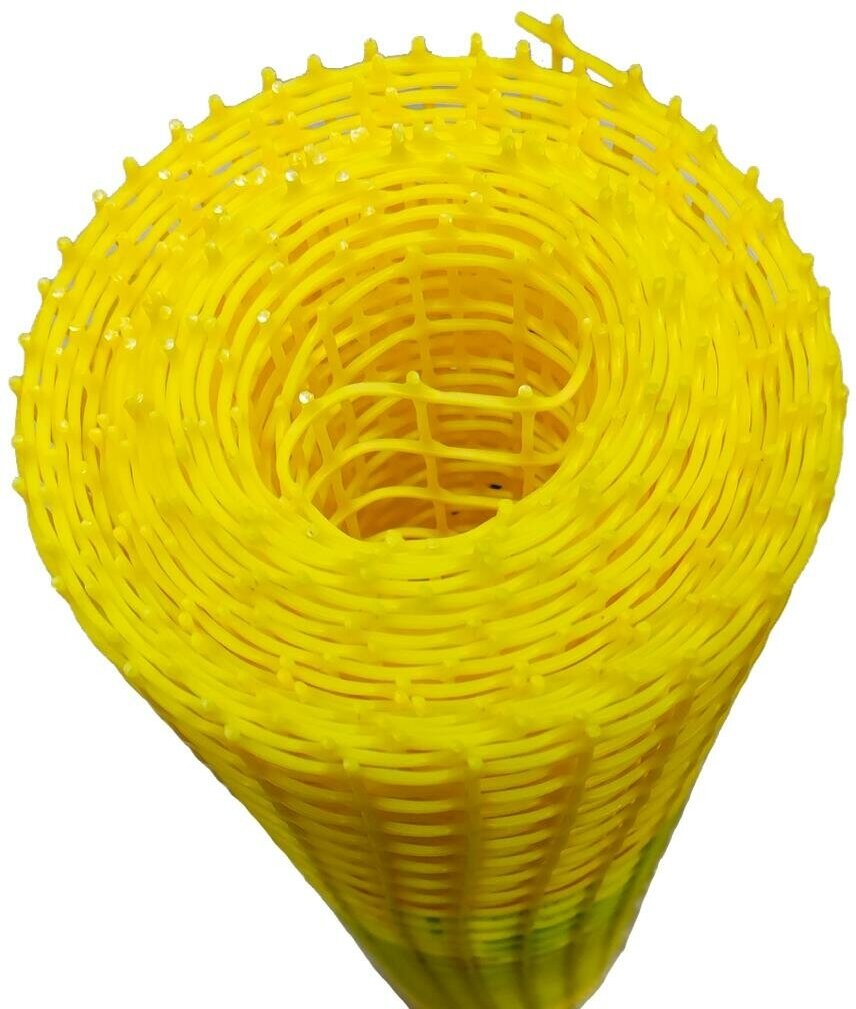 Сетка садовая пластиковая ячейка 18х18мм рулон 0,5х5 М - фотография № 8