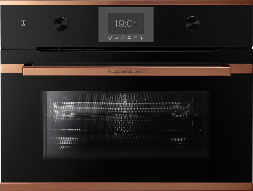 Компактный духовой шкаф с микроволнами Kuppersbusch CBM 6350.0 S7 Copper