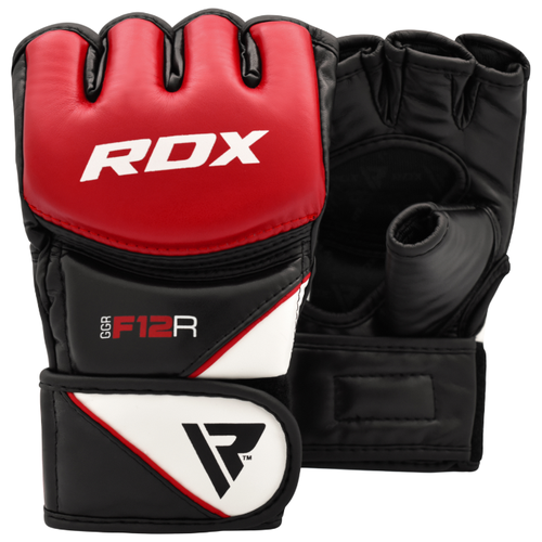 фото Перчатки для rdx mma ggr-f12r, красный размер s