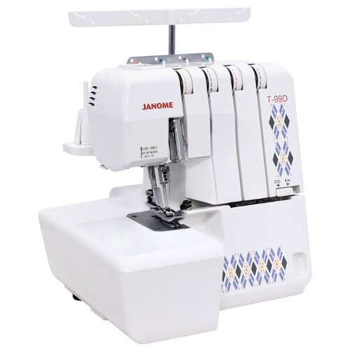 фото Оверлок Janome T-99D белый