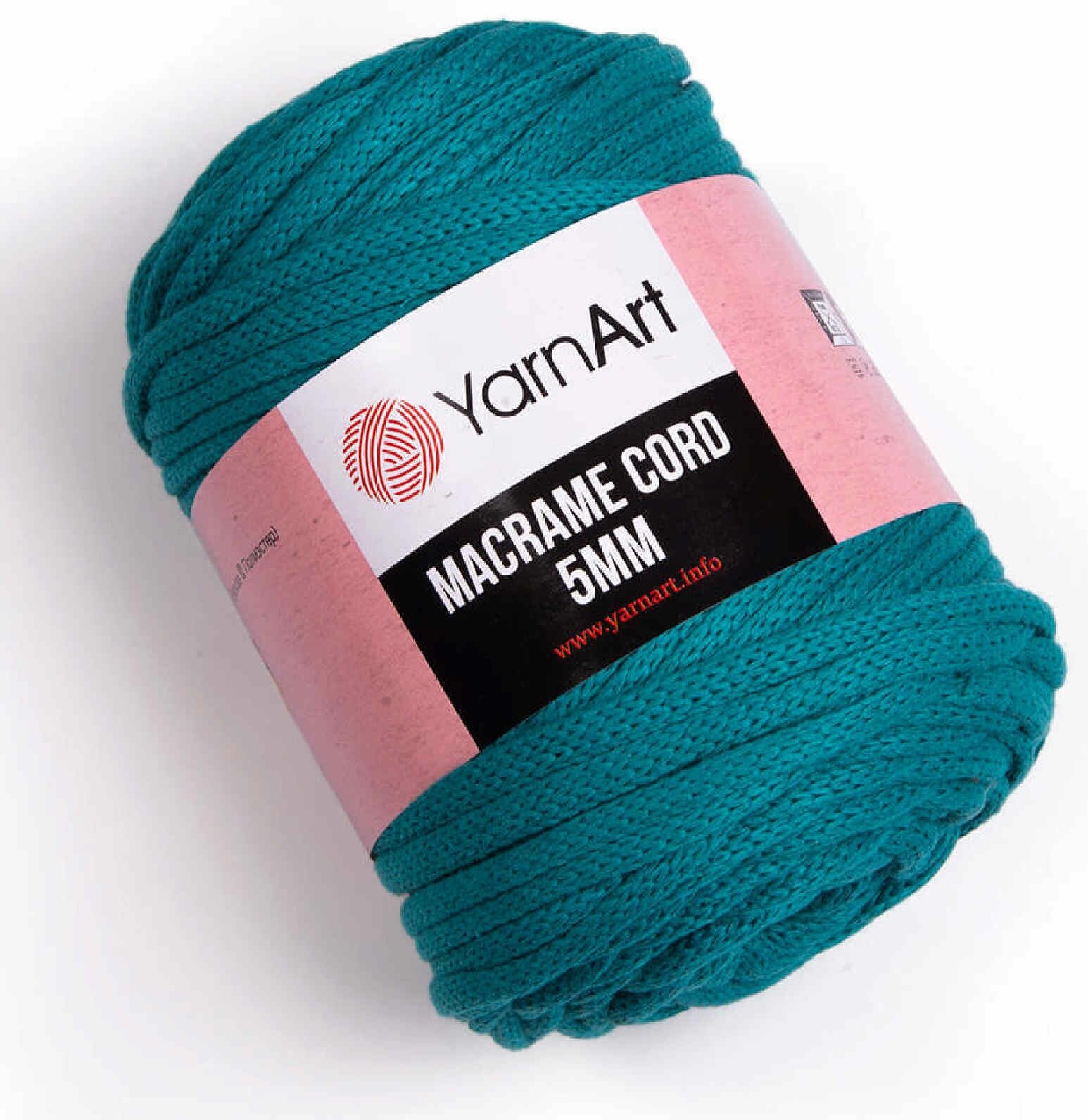 Пряжа YarnArt Macrame Cord 5 MM 60 % хлопок 40 % вискоза 40 % полиэстер 500 г