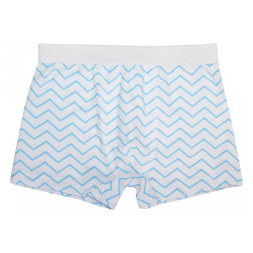 фото Трусы kotmarkot размер 110, белый/голубой