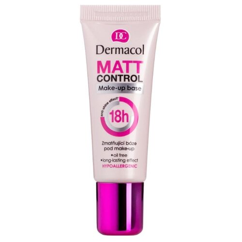 фото Dermacol Матирующая база под макияж Matt Control Make-up Base 20 мл бежевый/розовый