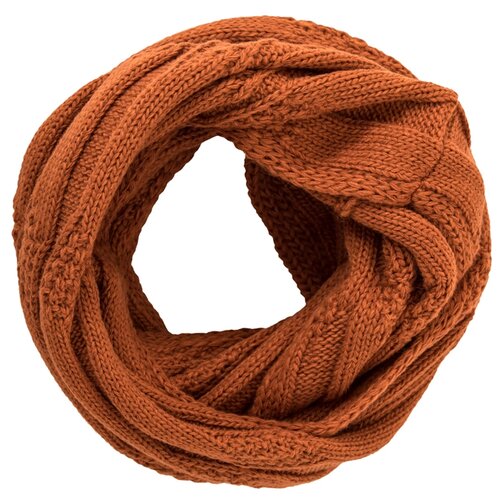 фото Шарф женский finn flare, цвет: коричневый a20-12131_619, размер: единый