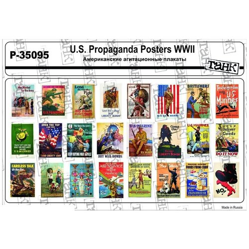 P-35095 U. S. Propaganda Posters WW II p 35046 soviet propaganda posters part ii