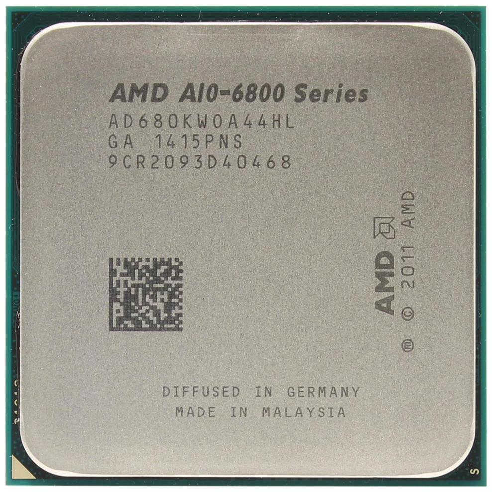 Процессор AMD A10-6800K Richland FM2,  4 x 4100 МГц, OEM