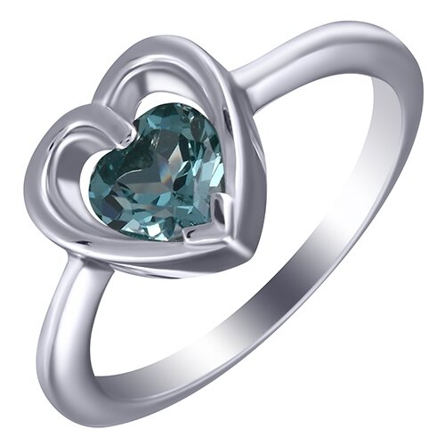 фото Element47 кольцо из серебра 925 пробы с кубическим цирконием ar4465ssy136r_ko_001_wg, размер 17