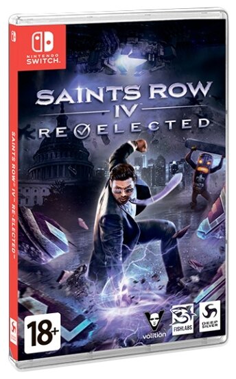 Saints Row 4 (IV) Re-elected [US][Nintendo Switch, русская версия]