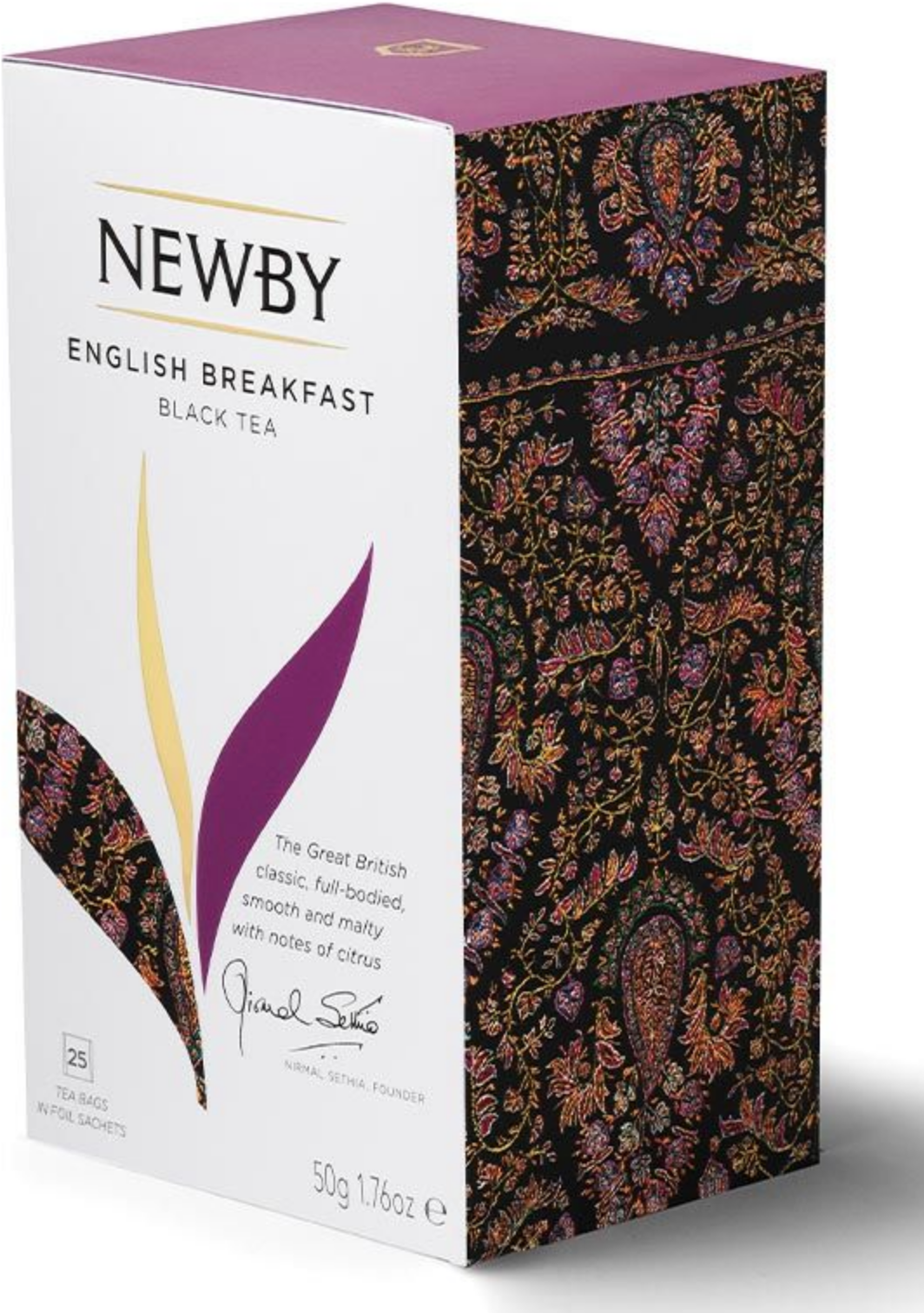 Чай черный Newby English breakfast в пакетиках, травы, натуральный, 25 пак. - фото №11