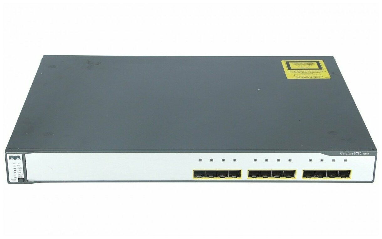 Коммутатор CISCO WS-C3750G-12S-S