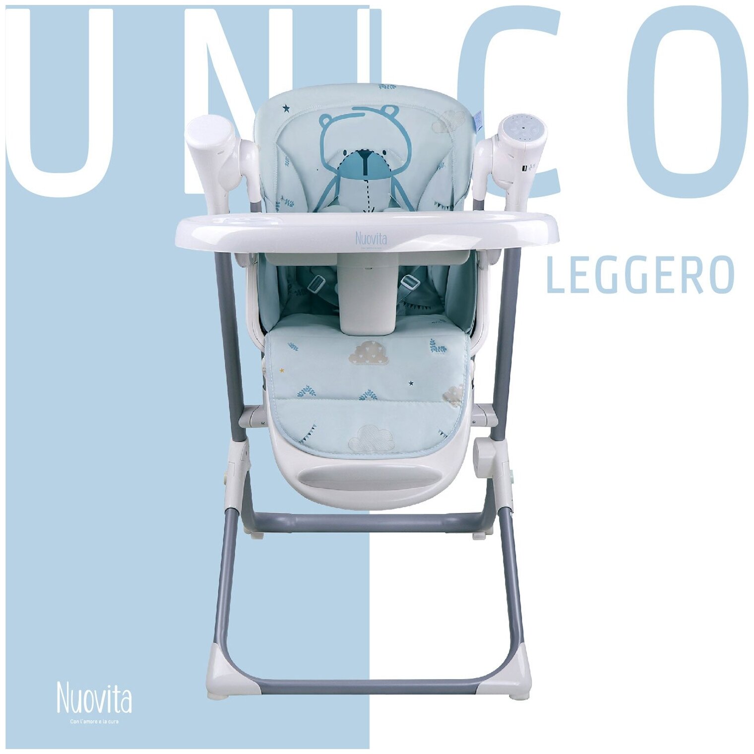 Стул-качели Nuovita Unico Leggero (Orso / Медвежонок)