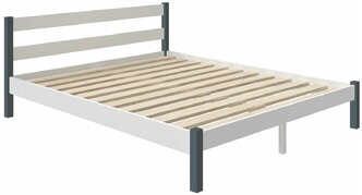 Кровать двуспальная деревянная из массива березы "Омега-1" 2000х1600