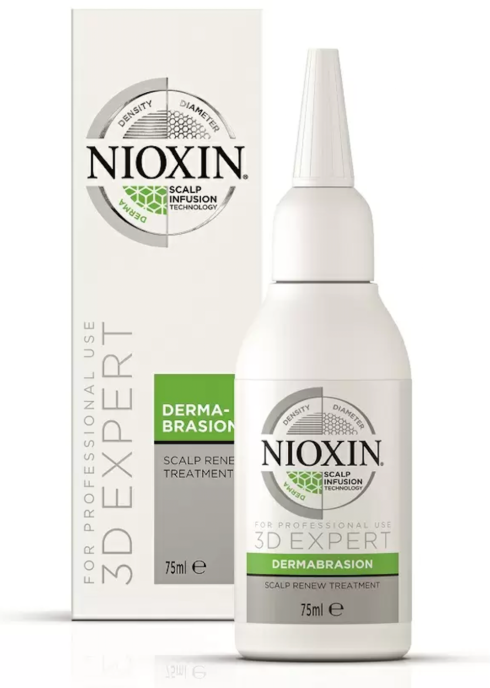 Nioxin Dermabrasion Scalp Renew Treatment Регенерирующий пилинг для кожи головы, 75 мл, бутылка