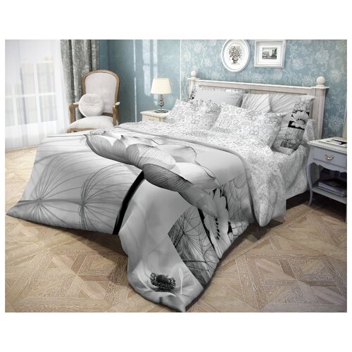 фото Постельное белье "волшебная ночь" poppy 2 сп. (ранфорс) (1)