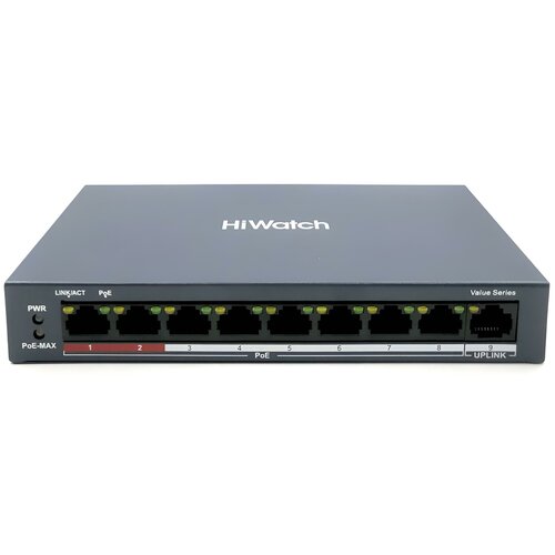 Коммутатор HIWATCH DS-S1816PB неуправляемый 3493800₽