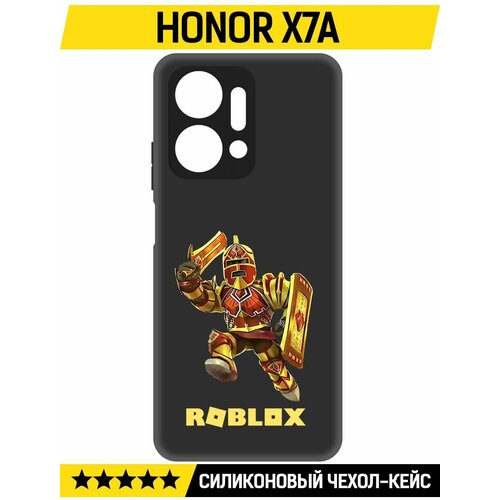 Чехол-накладка Krutoff Soft Case Roblox-Рэдклифф для Honor X7a черный чехол накладка krutoff soft case roblox рэдклифф для honor x6 черный