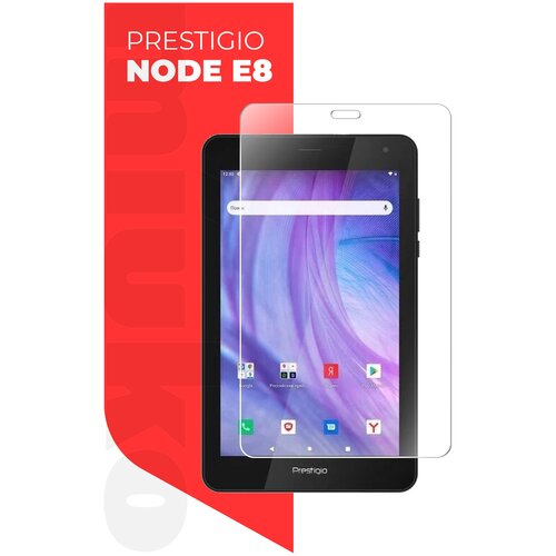 Защитное стекло на Prestigio Node E8 8 на Экран, (гибридное: пленка+стекловолокно), прозрачное силиконовая клеевая основа тонкое Hybrid Glass, Miuko защитное стекло на valve steam deck стим дек на экран гибридное пленка стекловолокно прозрачное силиконовая клеевая основа hybrid glass miuko