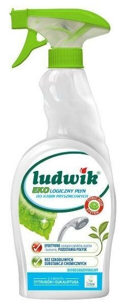 Ludwik ECO Активная пена для для чистки ванной комнаты эко 750 мл с распылителем