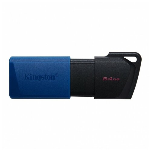 64GB USB 3.2 Флеш-накопитель Kingston DataTravele Exodia M чёрный/синий (DTXM/64GB)