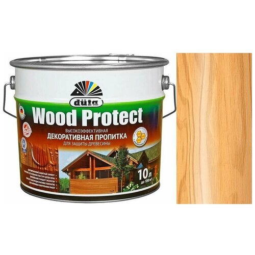 Пропитка декоративная для защиты древесины Dufa Wood Protect сосна 2,5 л.