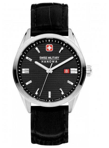 Наручные часы Swiss Military Hanowa Наручные часы Swiss Military Hanowa SMWGB2200140, серебряный, черный
