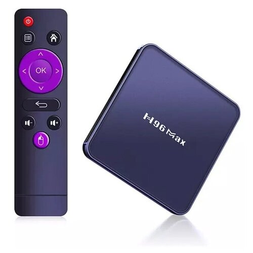 Смарт ТВ приставка OneTech H96 Max V12 RK3318 TV BOX 216 Гб Андроид 120 202800₽