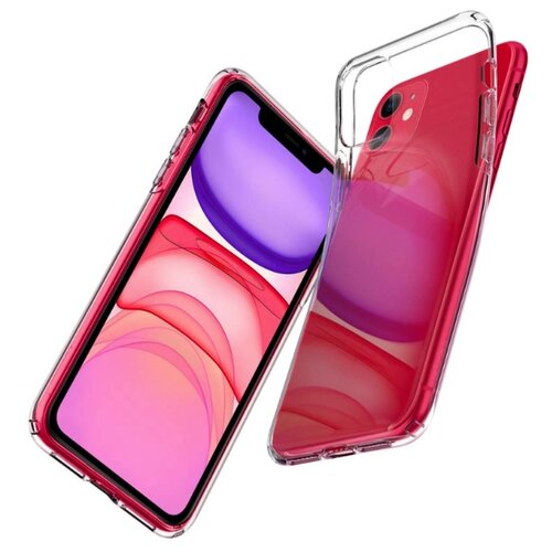 фото Прозрачный силиконовый чехол silicone case для apple iphone 11 letrend