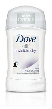 Дезодорант для тела-антиперспирант стик Dove Invisible Dry - Unilever