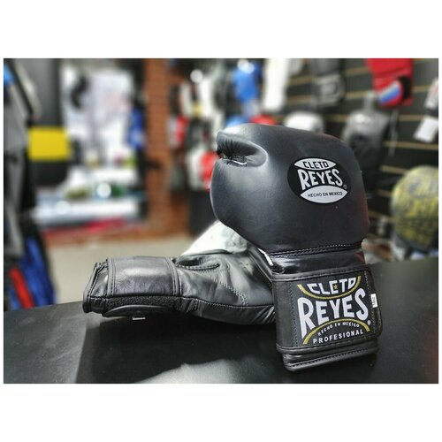 фото Боксерские перчатки cleto reyes натуральная кожа 14 oz черный