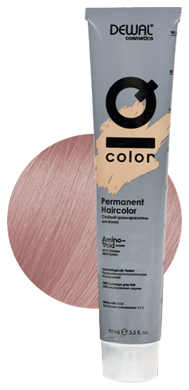 Dewal Cosmetics Краситель перманентный IQ COLOR, 10.2 Extra light pearl blonde