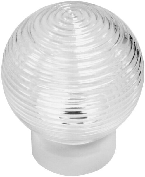 Светильник настенно-потолочный шар вэп свет е27 60вт наклонный прозрачный