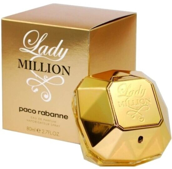 Женская парфюмерная вода Paco Rabanne Lady million 80 мл