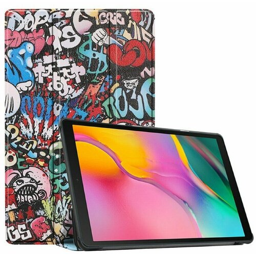 Чехол Smart Case для TCL NxtPaper 10s / TCL TAB 10s 4G 9080G (2021) 10,1 дюйм (Graffiti) stylus pen drawing capacitive screen touch pen for tcl 10 tab max 4g 9296g tablet pencil for tcl tab 10s 9080 tablet stylus case