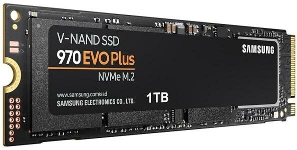 Твердотельный накопитель SSD M.2 1 Tb Samsung 970 EVO Plus Read 3500Mb/s Write 3300Mb/s 3D MLC (MZ-V7S1T0BW)