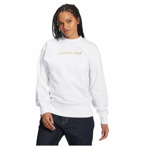 фото Толстовка dc shoes, размер l, белый