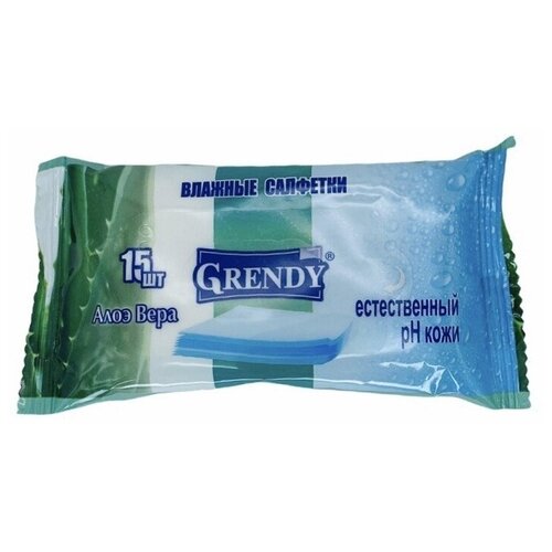 Влажные салфетки антибактериальные/детские/15 штук