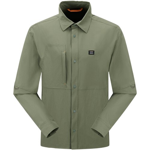 фото Рубашка для активного отдыха toread men's long-sleeve shirt military green (us:m)