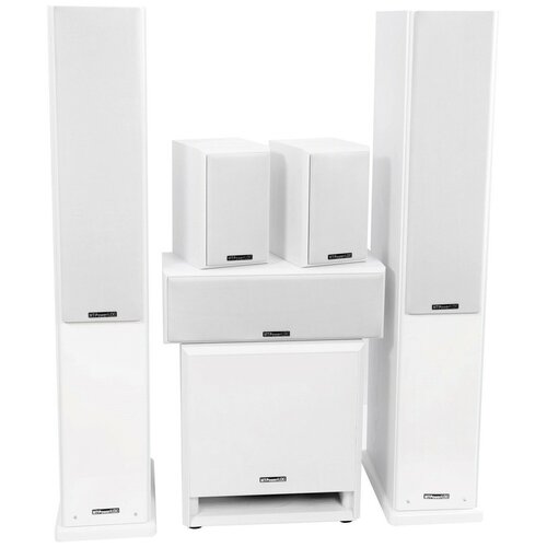 Комплект акустических систем MT Power 89509030 Elegance-2 Set-5.1 White (White grills)