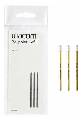 Чернильные наконечники шариковые Wacom Ballpoint BP 1.0 Refill