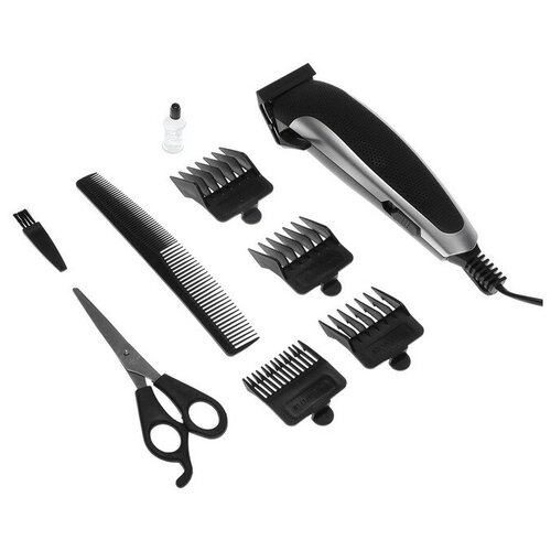 Машинка для стрижки Galaxy LINE GL 4109 15 Вт 1-12 мм нерж сталь 220 В чёрная 207300₽