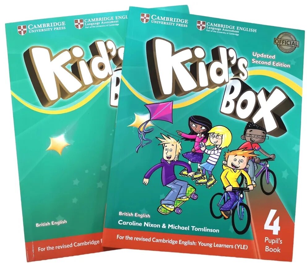 Kid's Box 4 комплект Pupil's book + Activity book (Updated Second Edition)