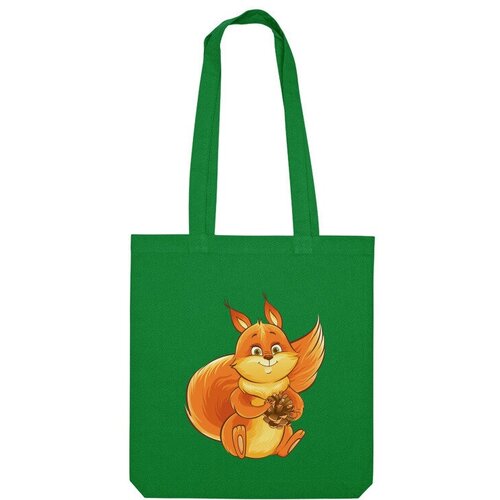 фото Сумка шоппер us basic, зеленый