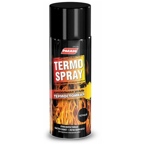 Эмаль аэрозольная PARADE TERMO SPRAY Белый