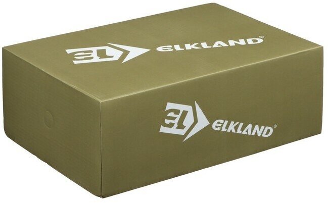 Полуботинки треккинговые Elkland 170, демисезонные, цвет черный, размер 43