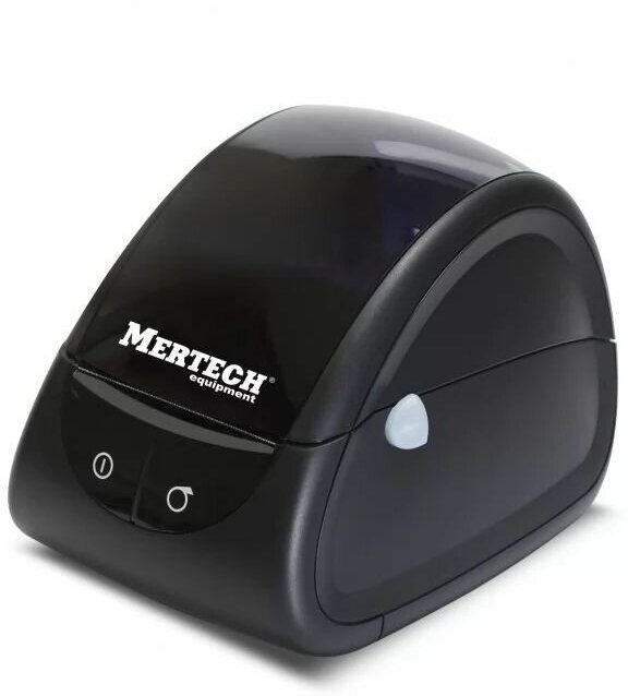 Термопринтер самоклеящихся этикеток MERTECH LP80 EVA RS232-USB Black